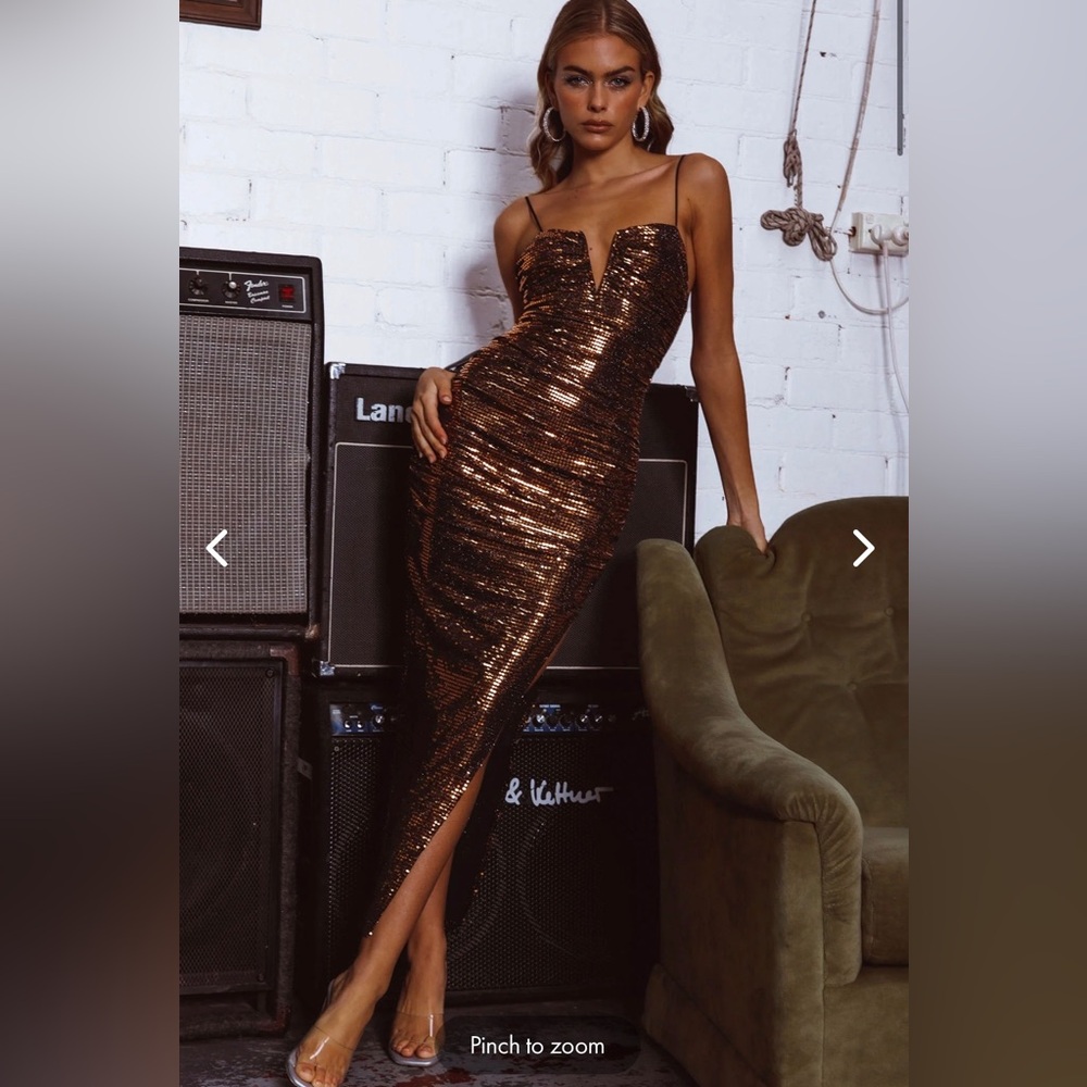 Sexy sequin dress